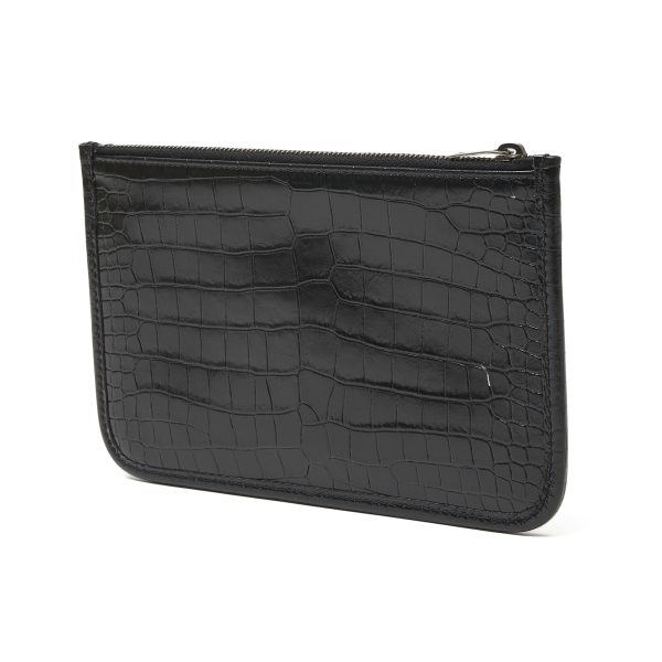 606533 1qp0d 100004 Saint Laurent Niki Pouch Black