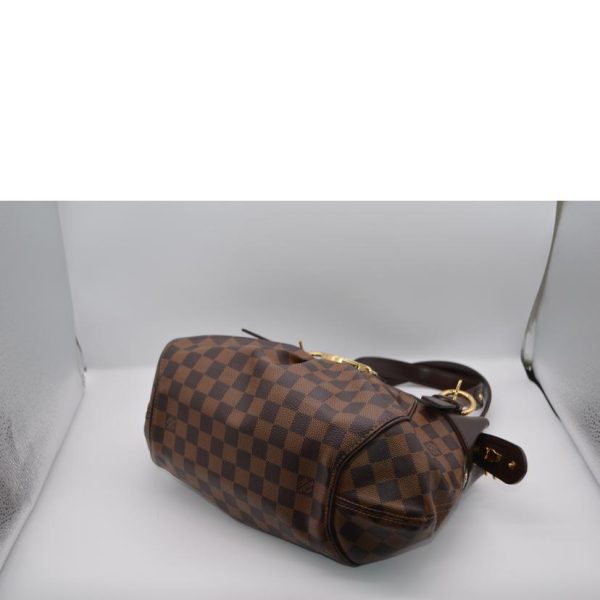 61038 3 Louis Vuitton Sistina Damier Shoulder Bag Brown