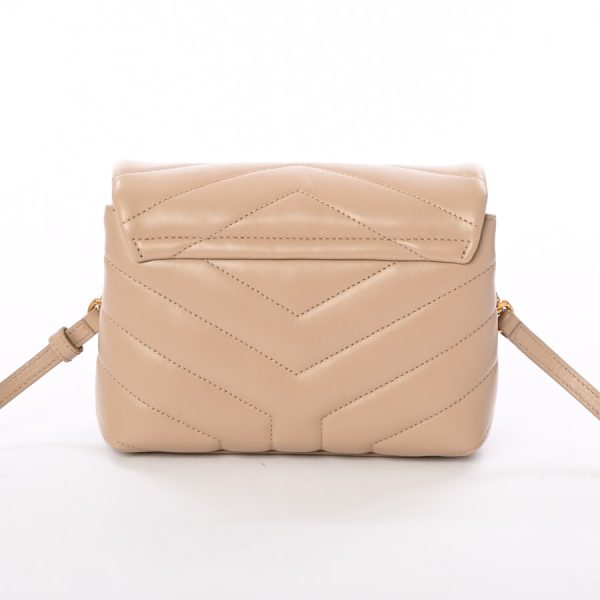 6119763 3 Saint Laurent Lulu Toy Bag Beige