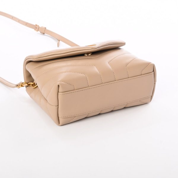 6119763 5 Saint Laurent Lulu Toy Bag Beige