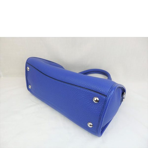 61642 3 Prada 2way Handbag Blue