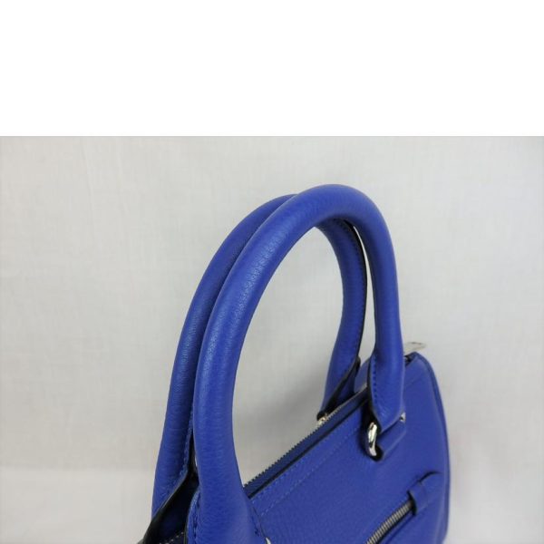 61642 4 Prada 2way Handbag Blue