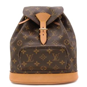 61895 1 GIVENCHY Logo G Pattern Handbag Leather Canvas