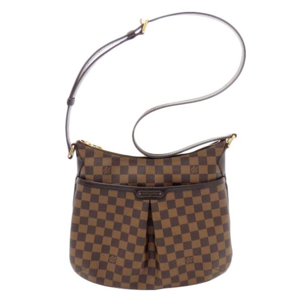 62380 1 Louis Vuitton Bloomsbury PM Damier Shoulder Bag Brown