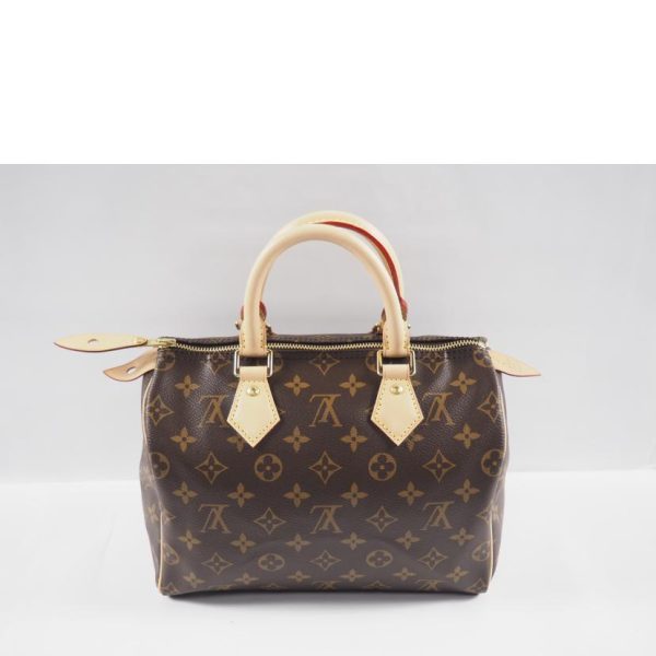 62481 2 Louis Vuitton Speedy Monogram Handbag Brown