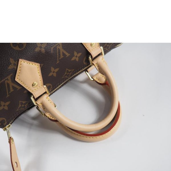 62481 3 Louis Vuitton Speedy Monogram Handbag Brown