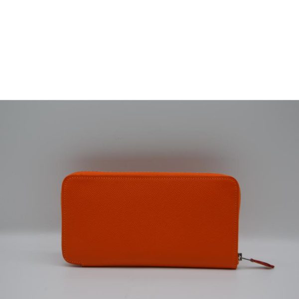 63212 2 Hermes Azap Long Silk In Epson Shoulder Bag Orange