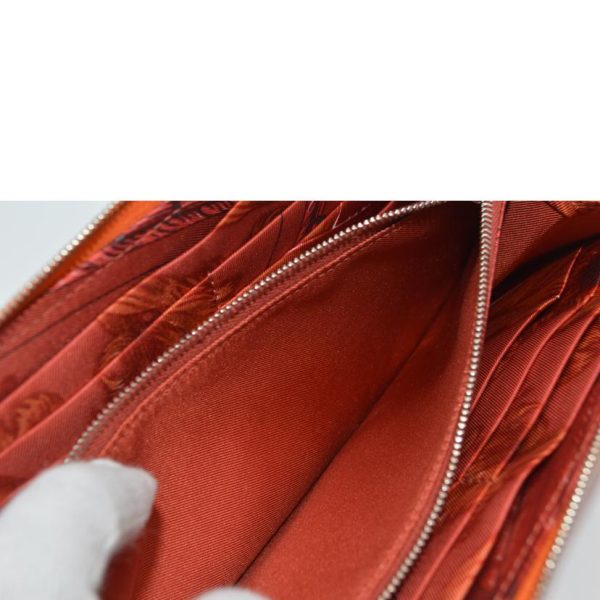 63212 5 Hermes Azap Long Silk In Epson Shoulder Bag Orange