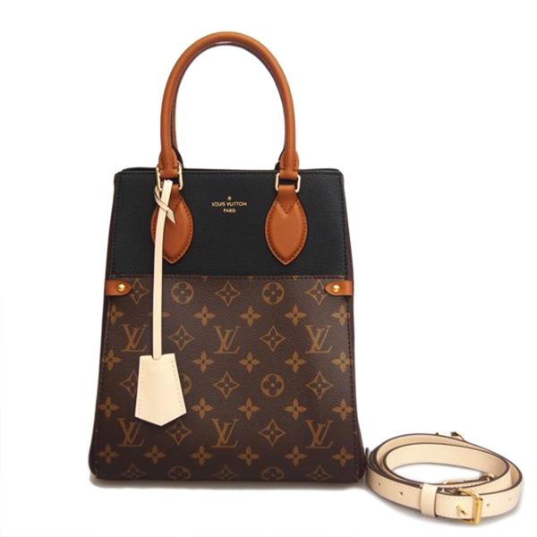 64670 1 Louis Vutton MM Monogram Fold Tall Bag