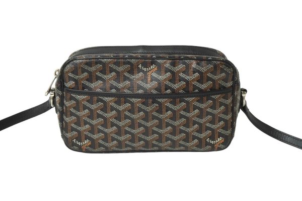 64865 d2 Goyard Cap Vert PM Shoulder Bag Black