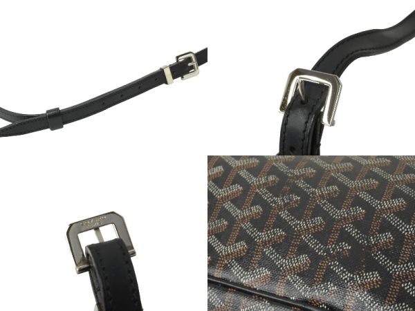 64865 d4 Goyard Cap Vert PM Shoulder Bag Black