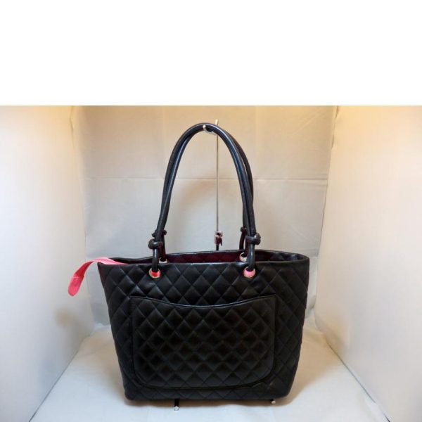 65217 2 Chanel Cambon Line Large Tote