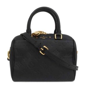 65412 1 Louis Vuitton Petite Malle Epi Shoulder Bag Black