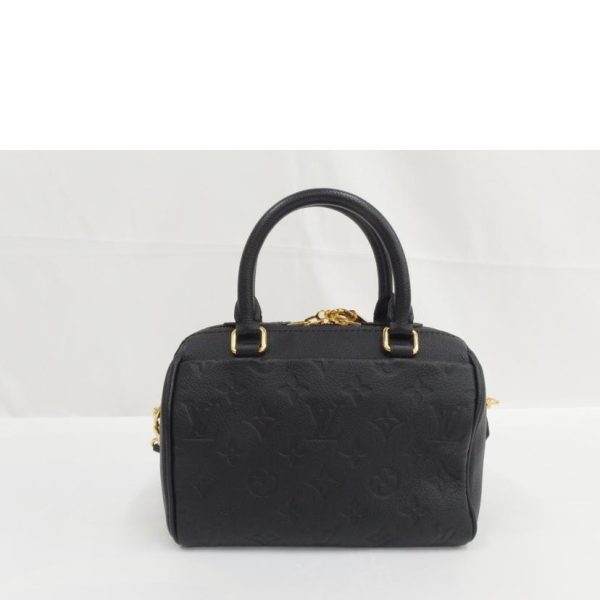 65412 2 Louis Vutton Bandouliere Speedy Bag Black