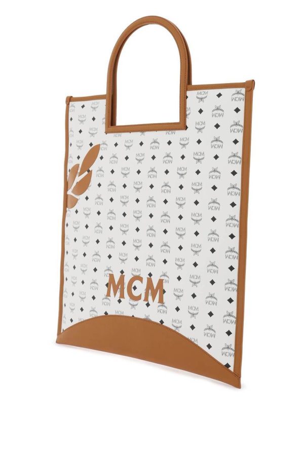 6574b5ac772a63b ik 2 MCM Himmel Tote Bag White