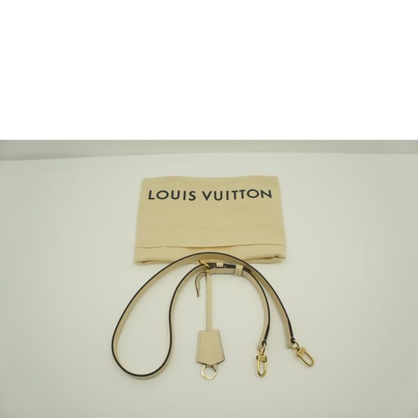 65821 6 Louis Vutton MM Monogram Fold Noir Tote Bag Whine Cream