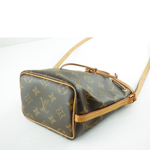 68084 3 Louis Vuitton Nano Noe Monogram Brown Bag