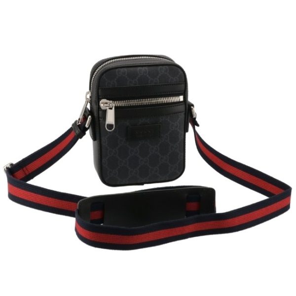 682357k5rln1095 Gucci GG Shoulder Bag Black