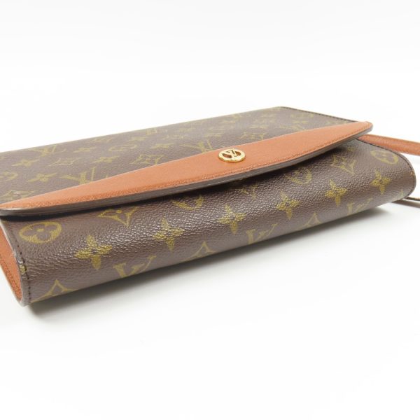 68331 5 Louis Vuitton Bordeaux 2WAY Clutch Bag Vintage Monogram