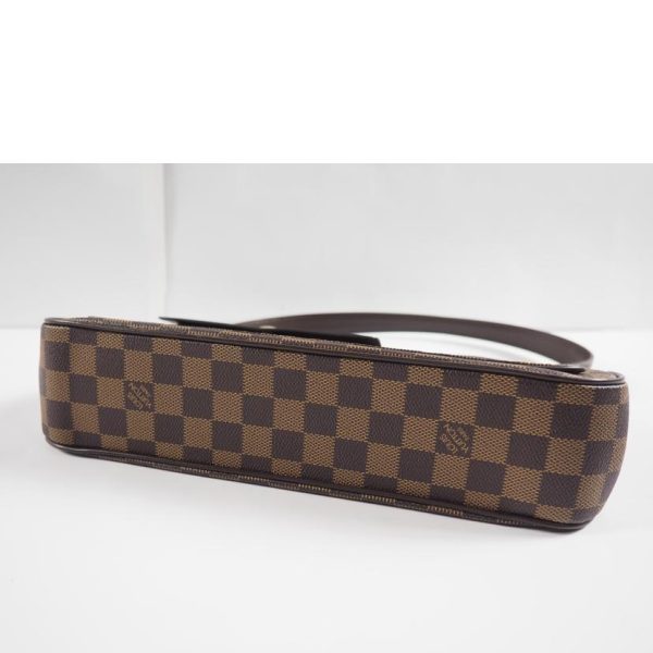 69244 4 Louis Vuitton Aubagne Damier Shoulder Bag Brown