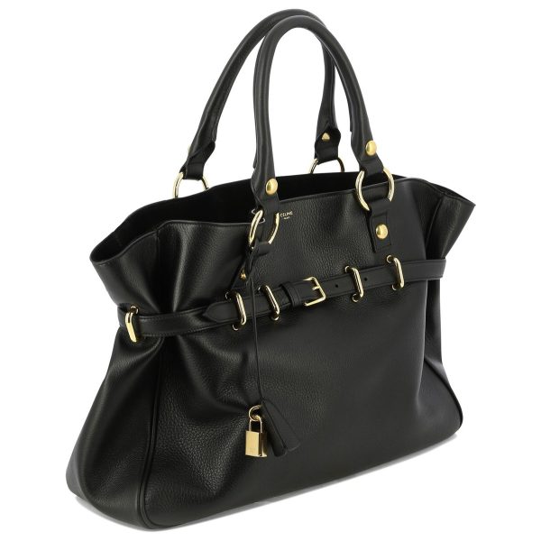 6ffaee9db6a4185 vi 2 Celine Anita Handbag Black