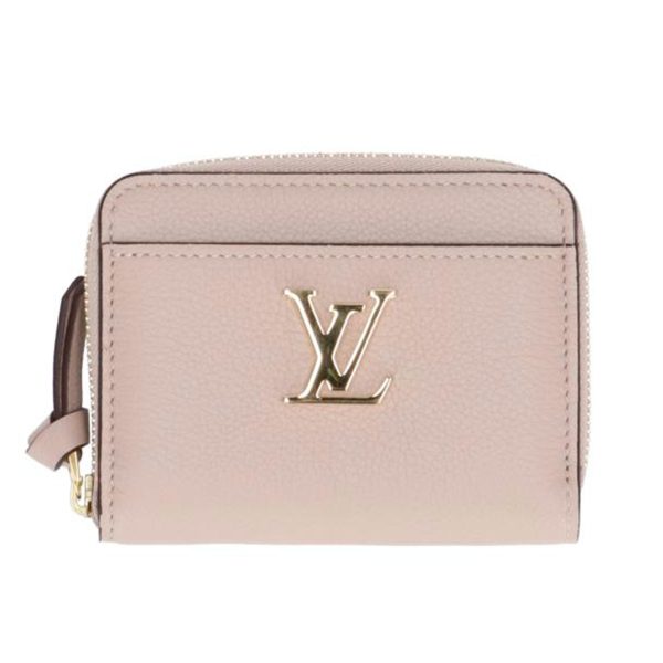 70765 1 Louis Vuitton LockMe Zippy Coin Purse Greige