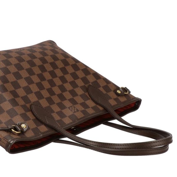 70907 4 Louis Vuitton Neverfull PM Damier Ebene Old Model