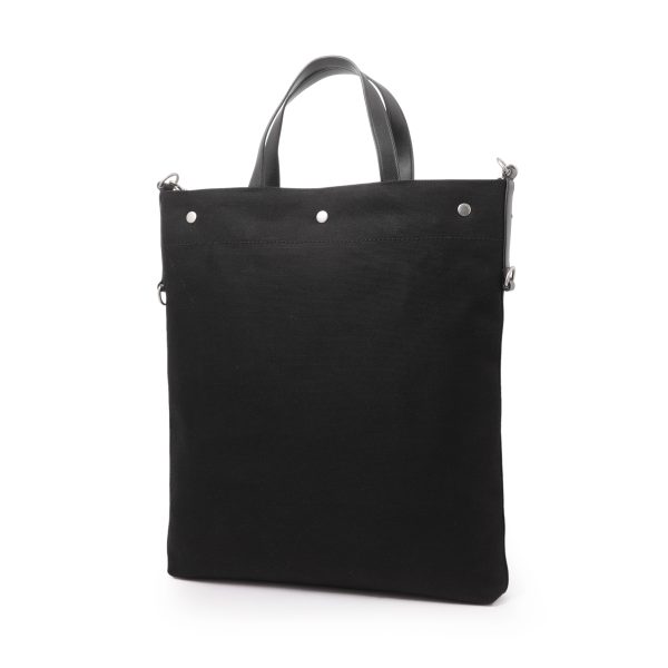 710264 faa5e 103104 Saint Laurent Universite Ns Foldable Tote Bag Black