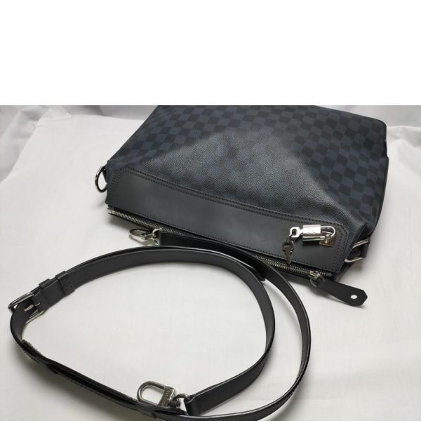 71215 3 Louis Vuitton Messenger Greenwich Damier Graphite Black Shoulder Bag