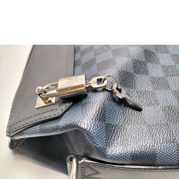 71215 9 Louis Vuitton Messenger Greenwich Damier Graphite Black Shoulder Bag