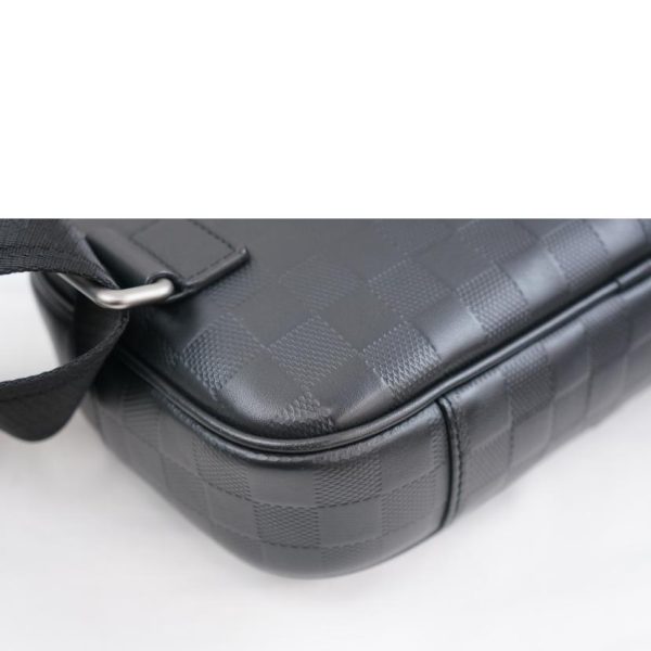 71245 7 Louis Vuitton Ambrel Damier Infini Black Bag