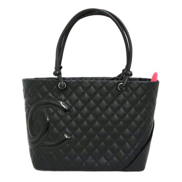 71583 1 Chanel Cambon Line Large Tote Bag Black