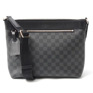 71670 1 Balenciaga Paper Triple XS Leather Crossbody Bag Gray