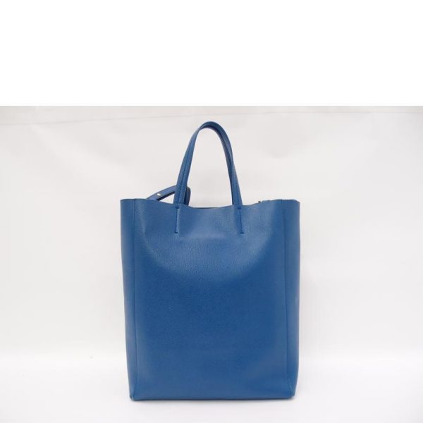 71894 2 Celine Vertical Diagonal Small Cover Tote Bag Blue