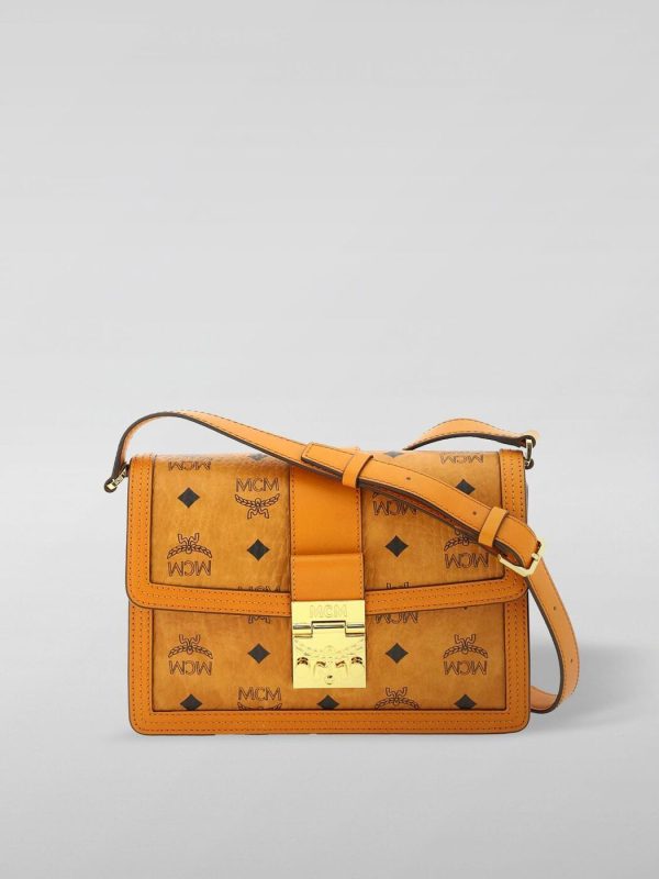 7195b04b407128e gi 1 MCM Shoulder Bag Orange