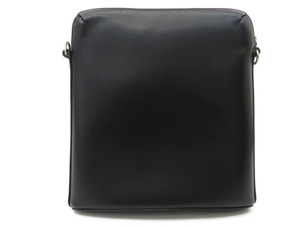 7240501001 02 Saint Laurent Leather Neo North South Small Camera Bag Black