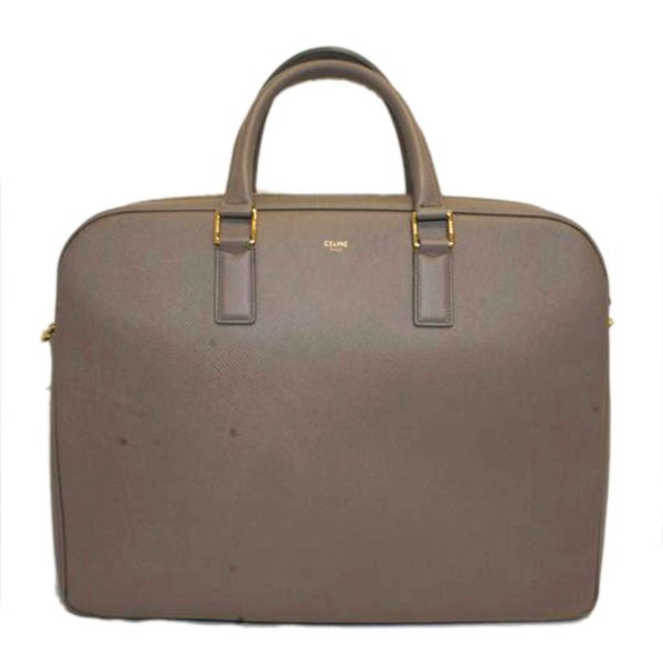 72417 1 Celine Grain Calfskin Medium Briefcase