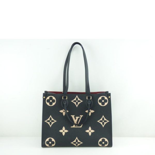 73156 2 Louis Vutton On The Go MM Monogram Empriente Bag Bicolor