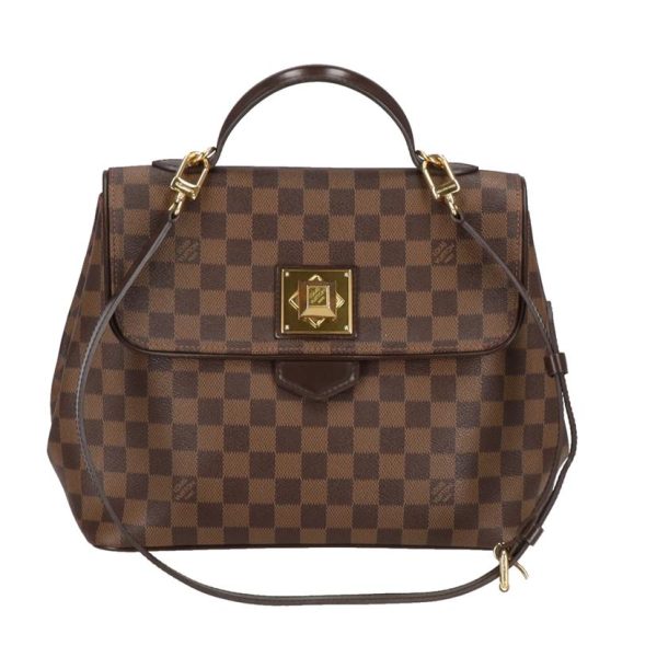 74001 1 Louis Vuitton Bergamo MM Damier Ebene