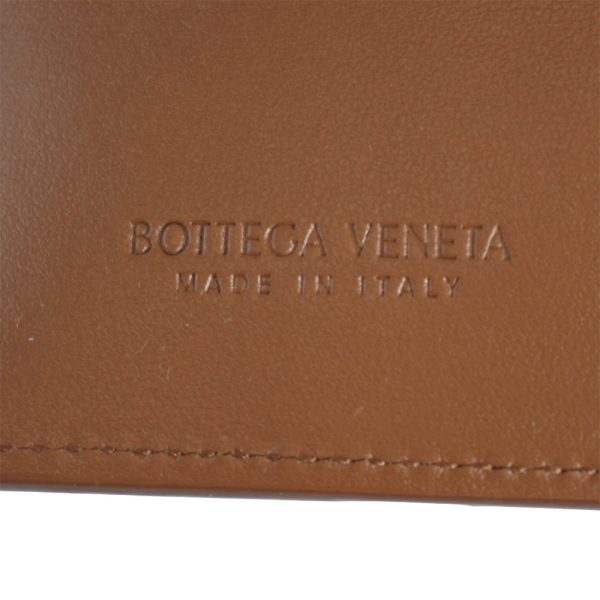 742330 2 5 Bottega Veneta Cassette Intrecciato Wallet Brown