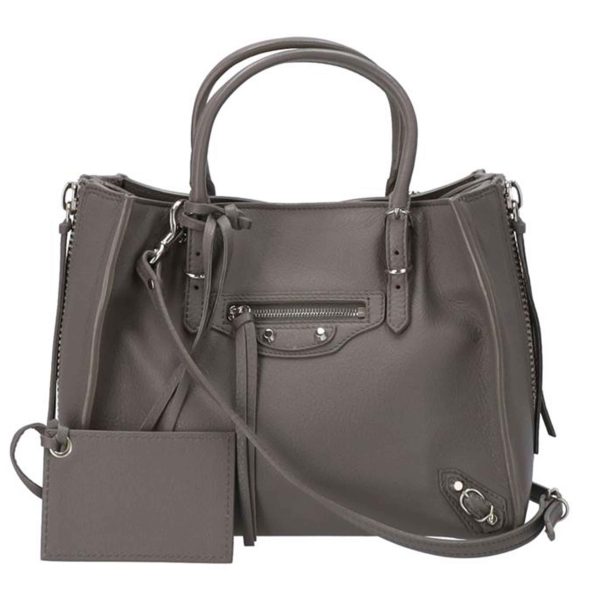 75007 1 Balenciaga Paper Mini 2Way Shoulder Bag Brown