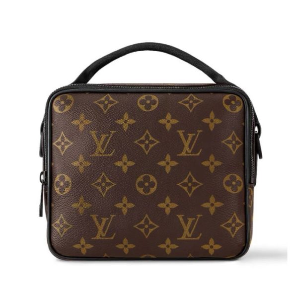 75079 3 Louis Vuitton Quest Messenger Shoulder Bag Canvas