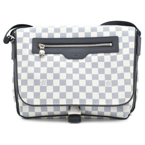 7523f050001 1 LOUIS VUITTON Match Point Messenger shouder bag White