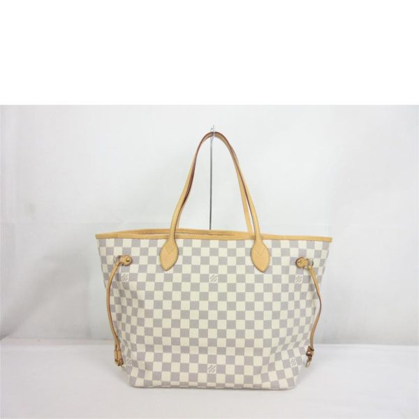 77148 2 Louis Vuitton Neverfull MM Azur