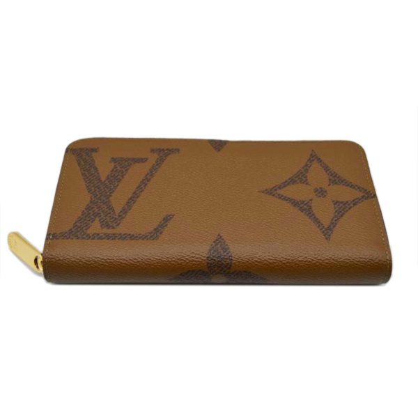 77158 1 Louis Vuitton Zippy Wallet Monogram Giant Maron