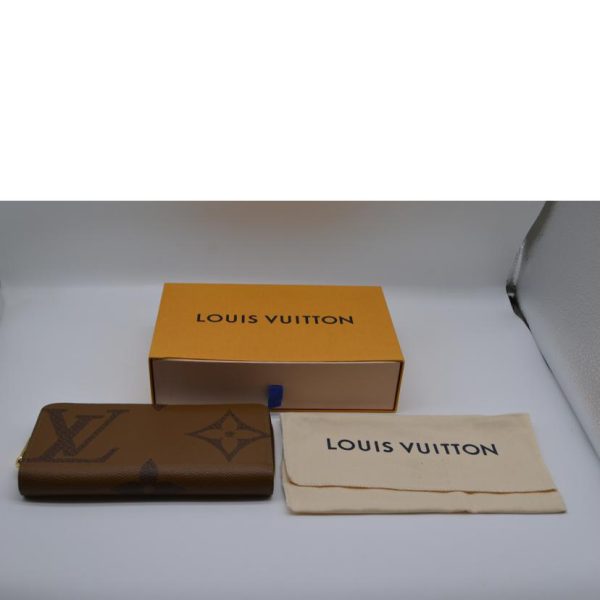 77158 5 Louis Vuitton Zippy Wallet Monogram Giant Maron