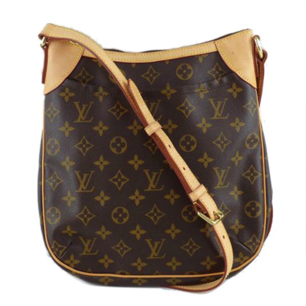 78779 1 Louis Vuitton Odeon Monogram Shoulder Bag Brown