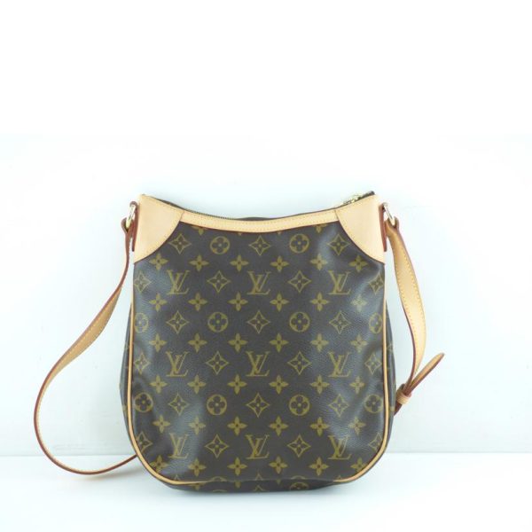 78779 2 Louis Vuitton Odeon Monogram Shoulder Bag Brown