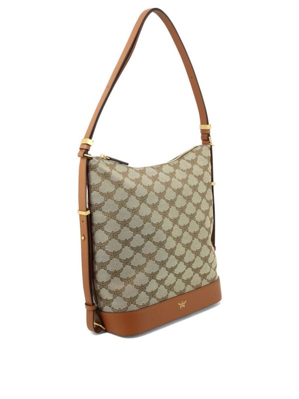 79003709309b269 ba 2 MCM Shoulder Bag Beige