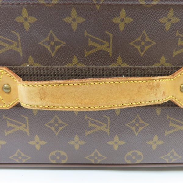 79113 11 Louis Vuitton Pegas 55 Suitcase Monogram Brown